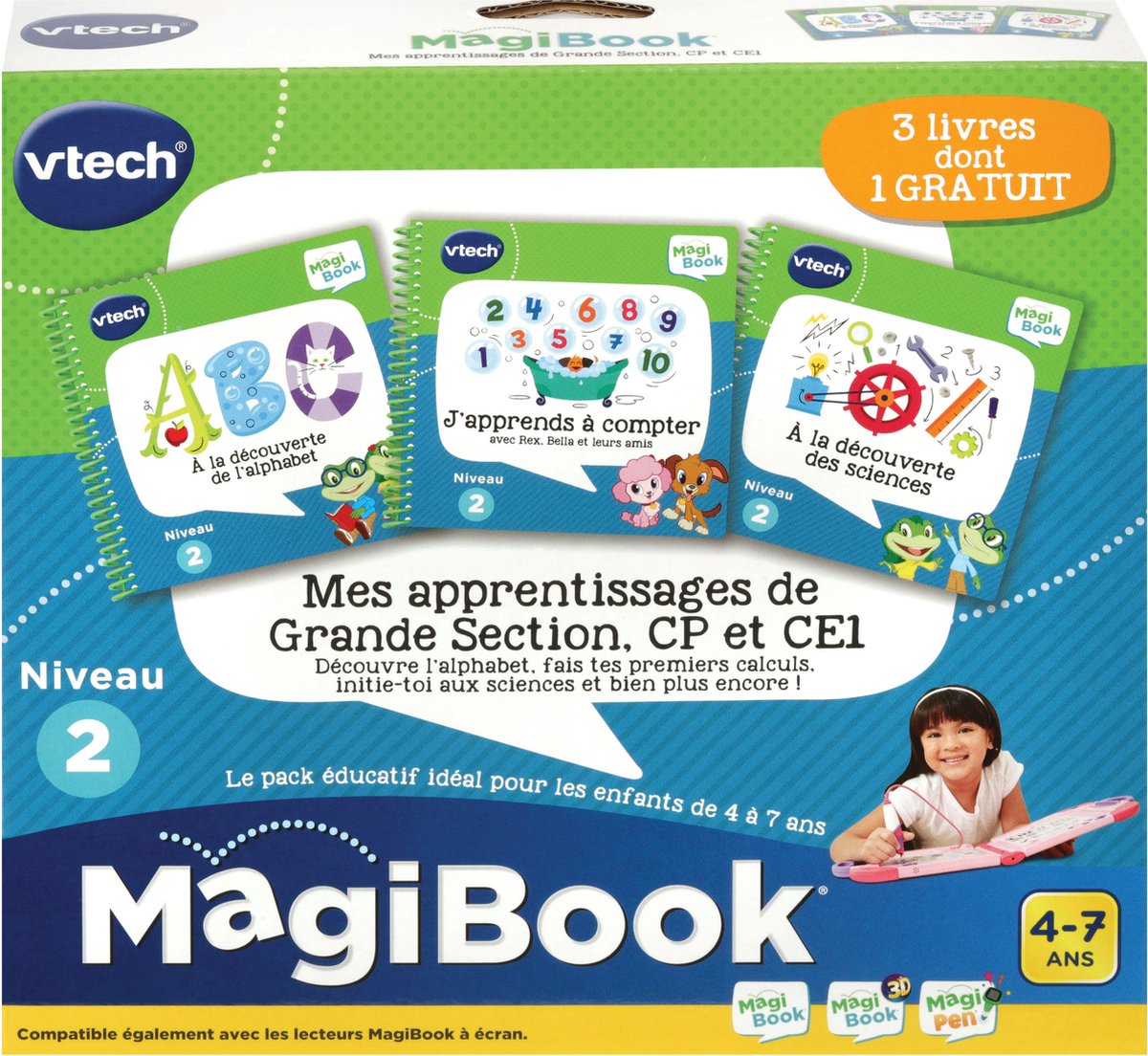 Interactief kinderboek Vtech My learning in Grande Section