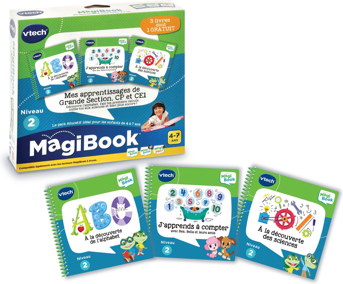 Interactief kinderboek Vtech My learning in Grande Section