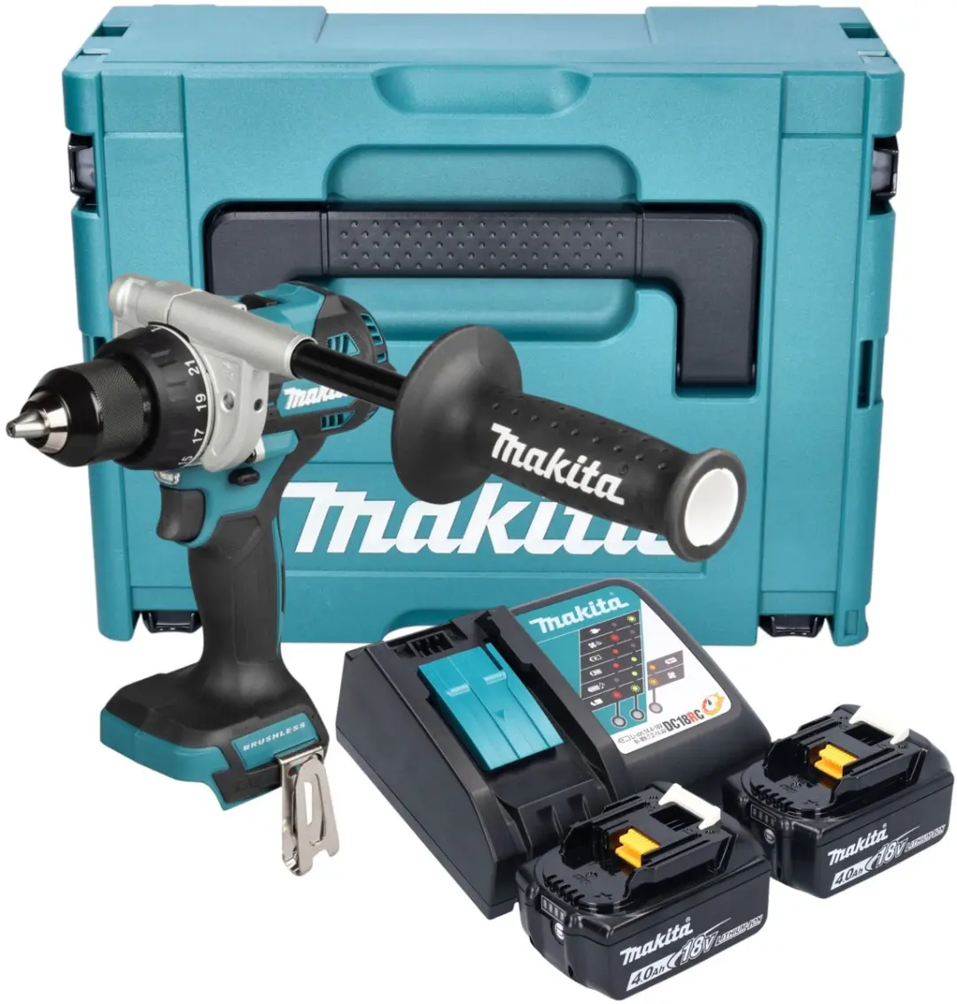 Makita DDF492RMJ Accuboormachine 18V 141Nm Borstelloos