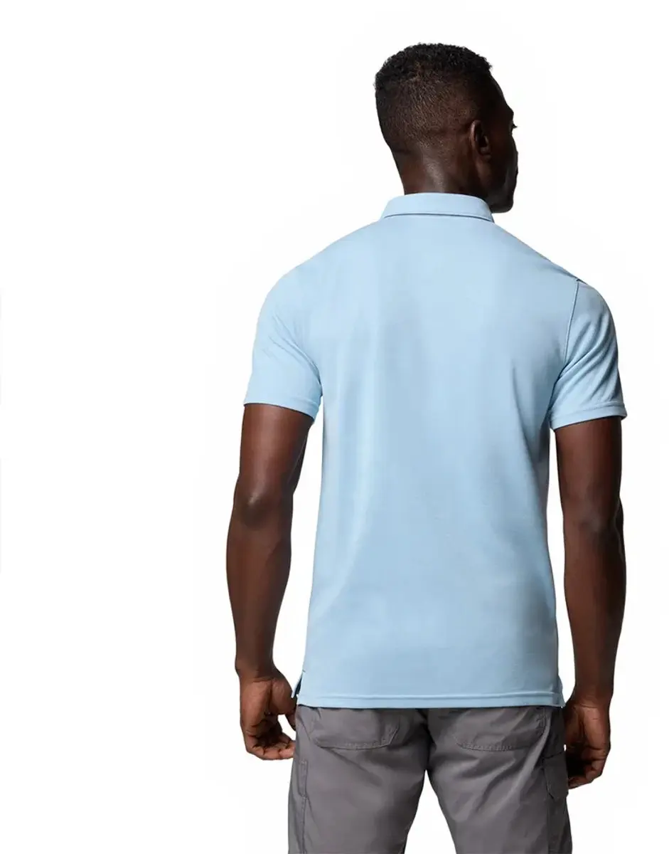 Columbia Nelson Point Poloshirt - S - Ripple Blue