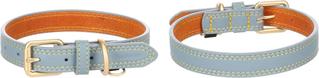 Flamingo Hond Halsband Virginia Lichtblauw 31-39cm