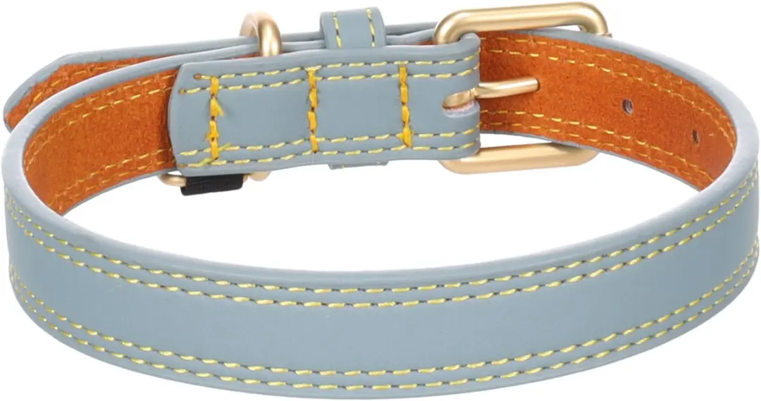 Flamingo Hond Halsband Virginia Lichtblauw 31-39cm