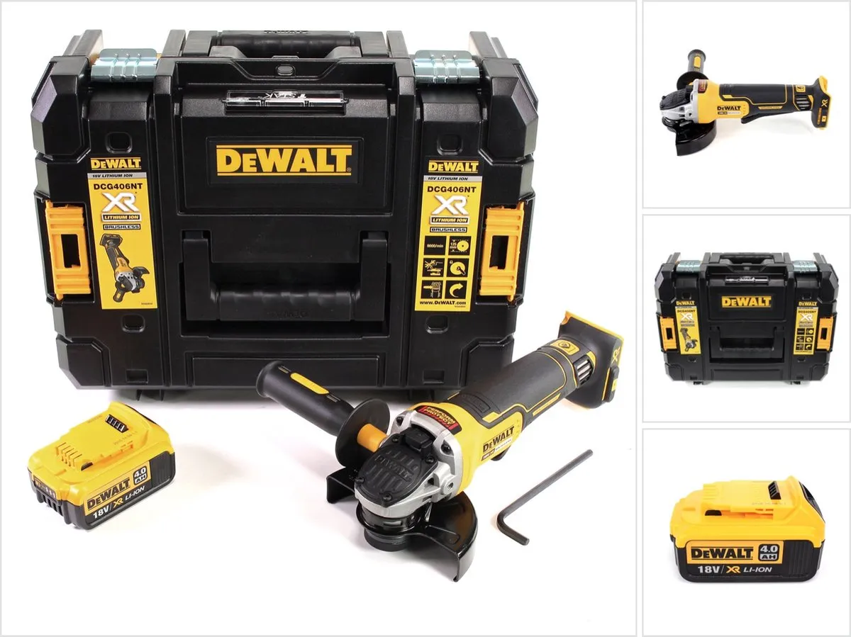 DeWalt DCG406NT Haakse Slijper 18V 125mm