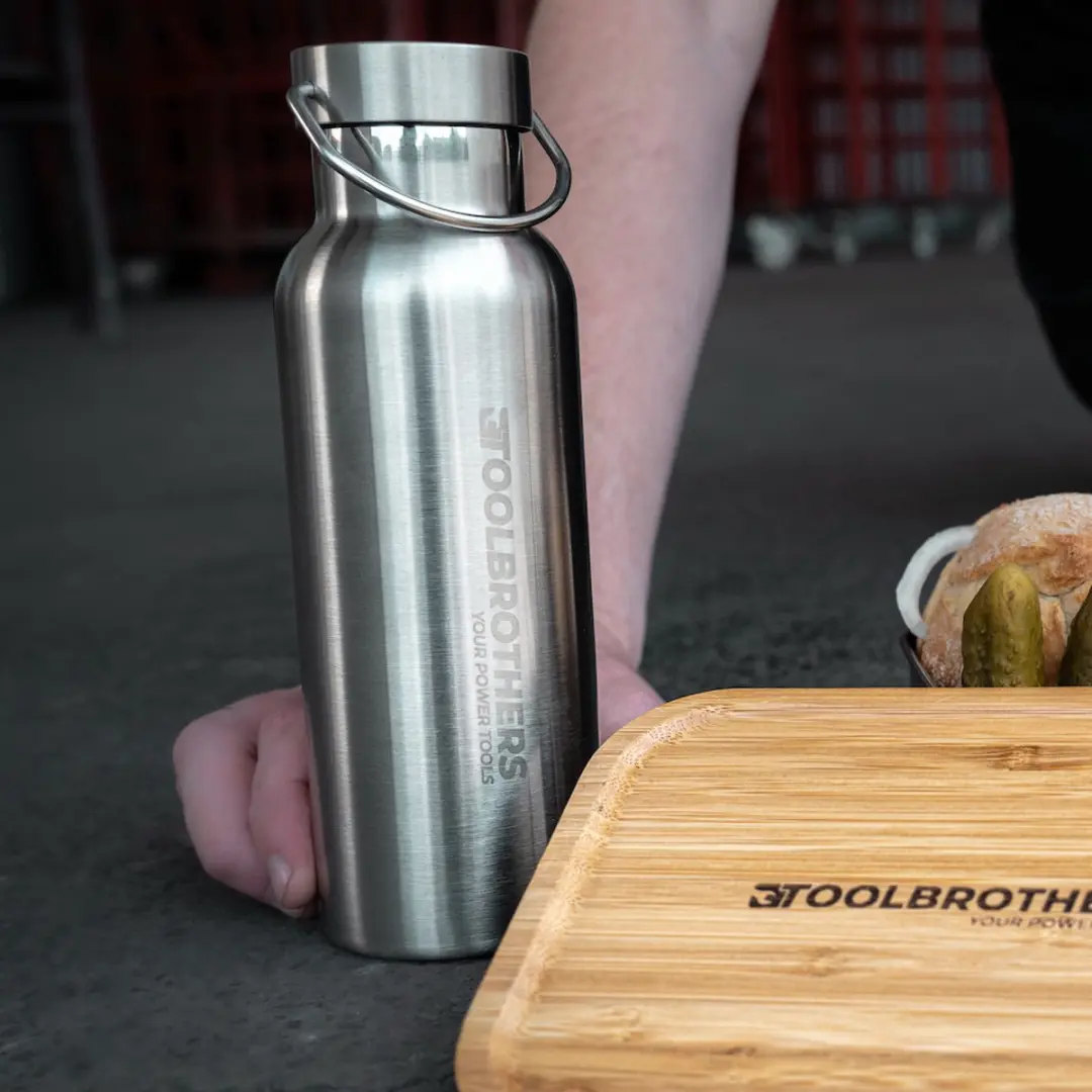 Toolbrothers Fan Roestvrijstalen Drinkfles 600ml