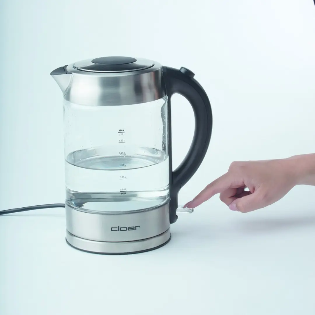 Cloer 4429 Waterkoker 2200W - 1,7L - Kleurenmix