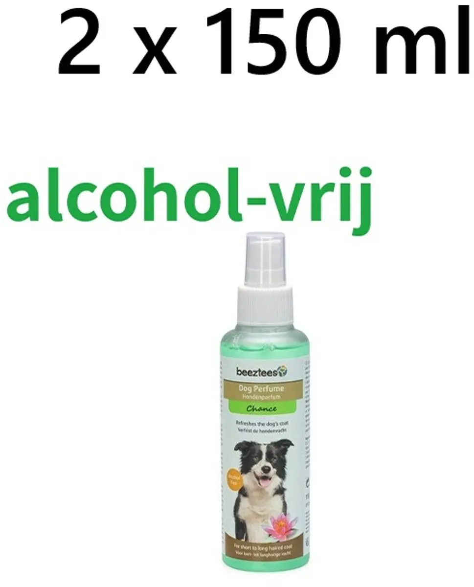 Hondenparfum alcohof vrij