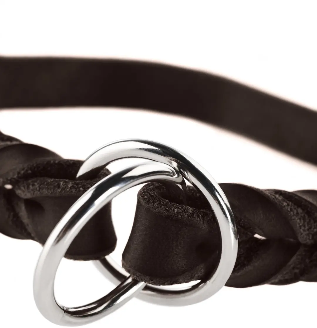 Hunter Retrieverhalsband Solid Education Bruin M-L