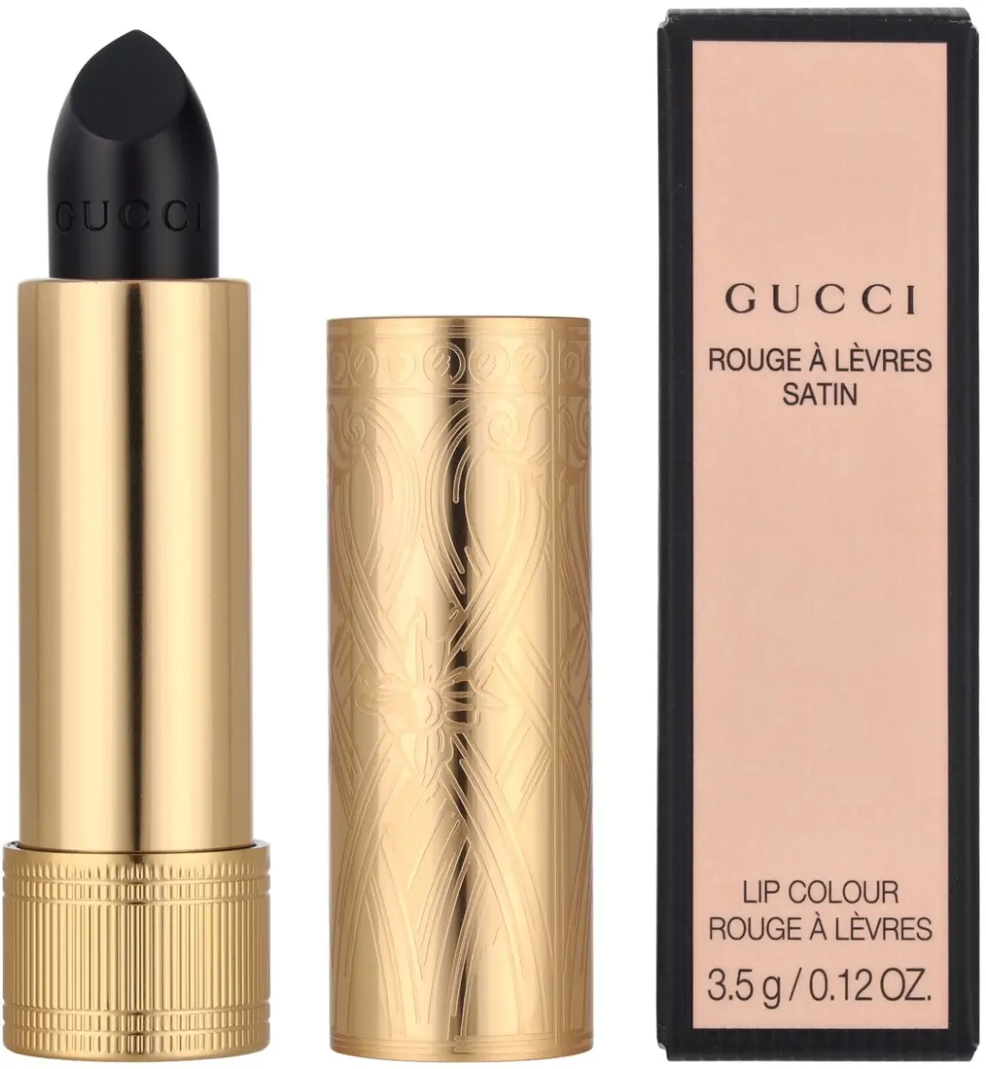 Gucci Rouge Satin Lip Colour #700 Crystal Black