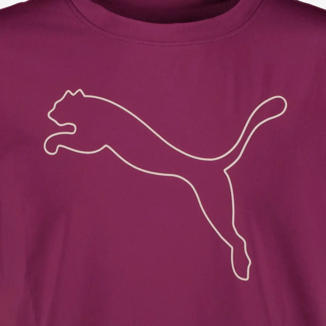 PUMA TAD ESS Cat Logo Meisjes Sportshirt - 140/146 Roze