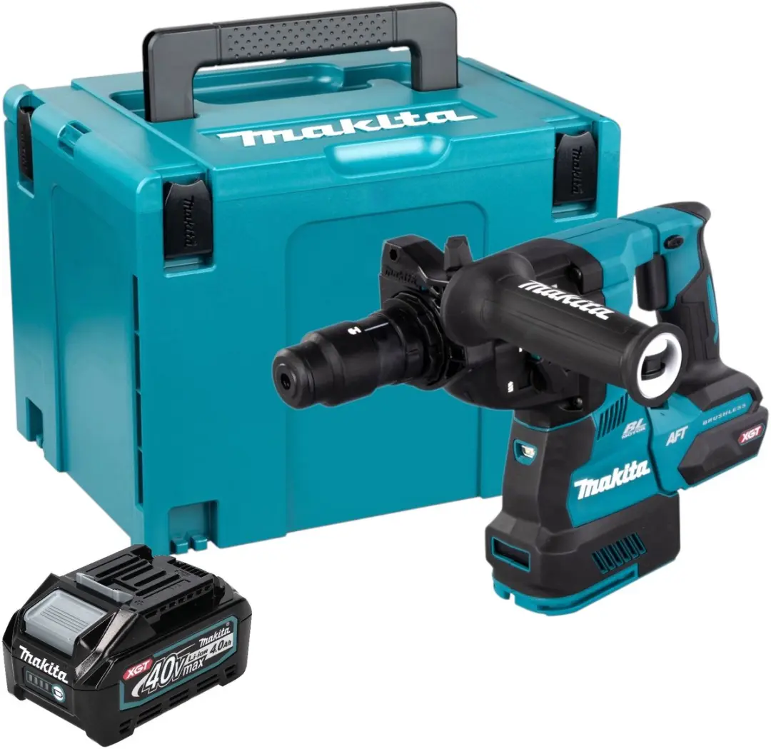 Makita HR 002 GM101 accu-boorhamer 40 V max. 2,9 J SDS-PLUS borstelloos + 1x acc