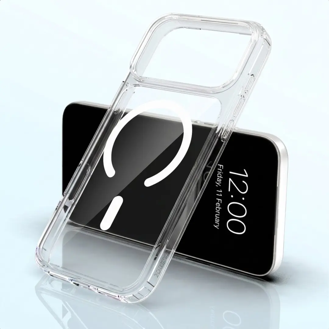 Accezz iPhone 17 Pro Max Xtreme Impact Backcover - Transparant MagSafe - afbeelding 6 van 6