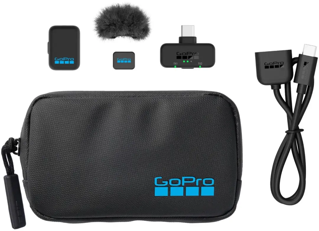 GoPro AWMIC-010-USB-EU Draadloze USB Microfoonkit - Zwart