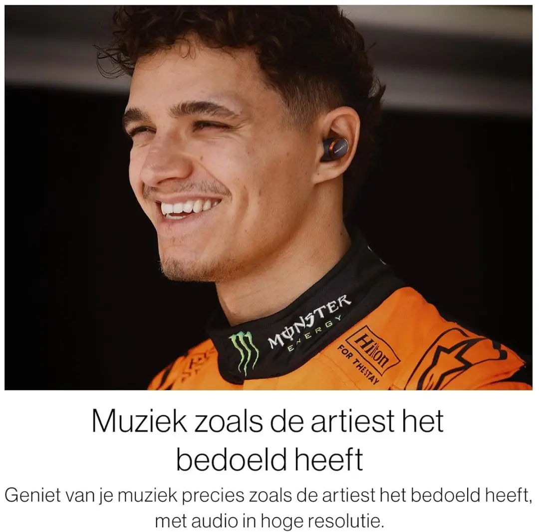Bowers & Wilkins Pi8 McLaren Edition FP45837 - Galvanisch grijs & Papaya - afbeelding 5 van 6