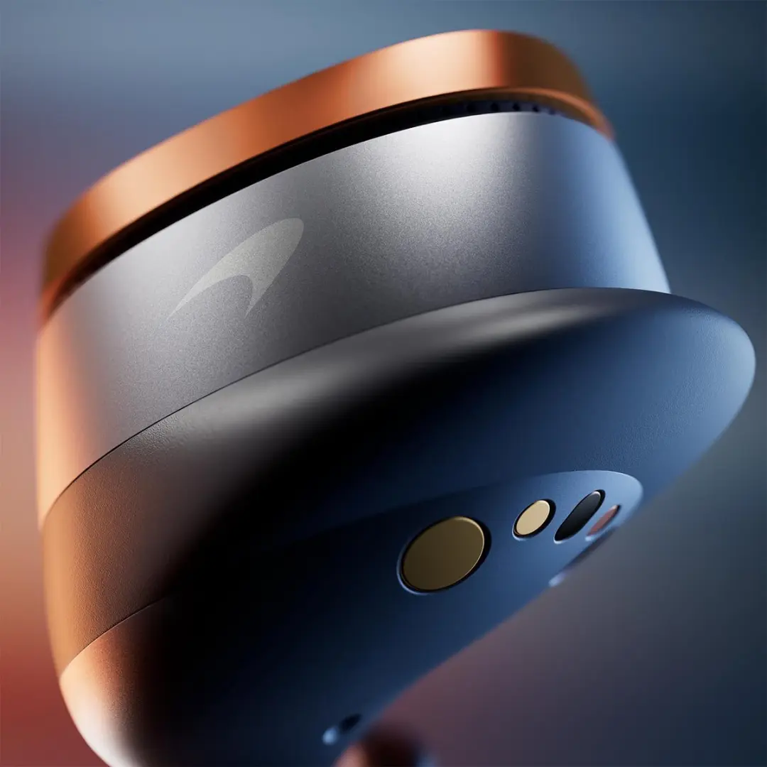 Bowers & Wilkins Pi8 McLaren Edition FP45837 - Galvanisch grijs & Papaya - afbeelding 3 van 6