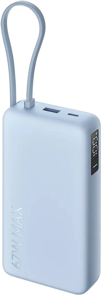 Xiaomi 67W Powerbank 20.000mAh BHR08O8GL - Blauw