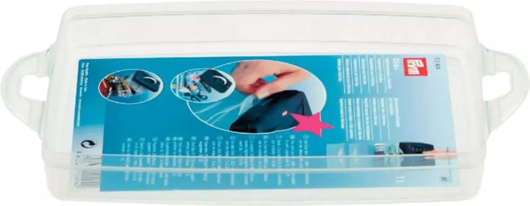 Prym ClickBox Uitbreiding 1L - 3 Vakken - Transparant