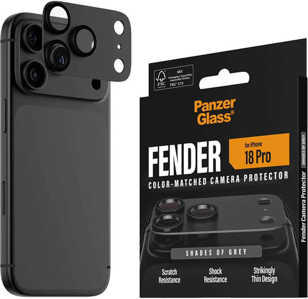 PanzerGlass Fender Camera Protector PG21195 - iPhone 2026 Pro - Doorzichtig - afbeelding 6 van 6