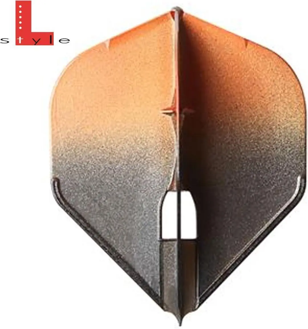 L-Style Champagne L3 Shape Dart Flights - 3 Stuks - BK×Oranje