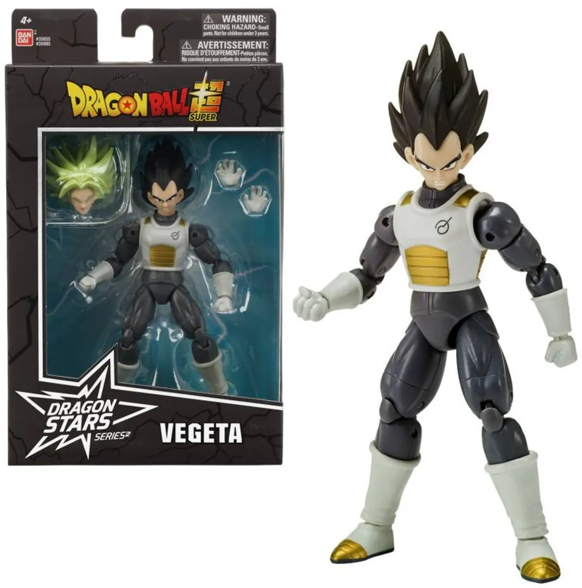 Bandai Namco Dragon Ball Super Vegeta Figurine 17cm - Veelkleurig