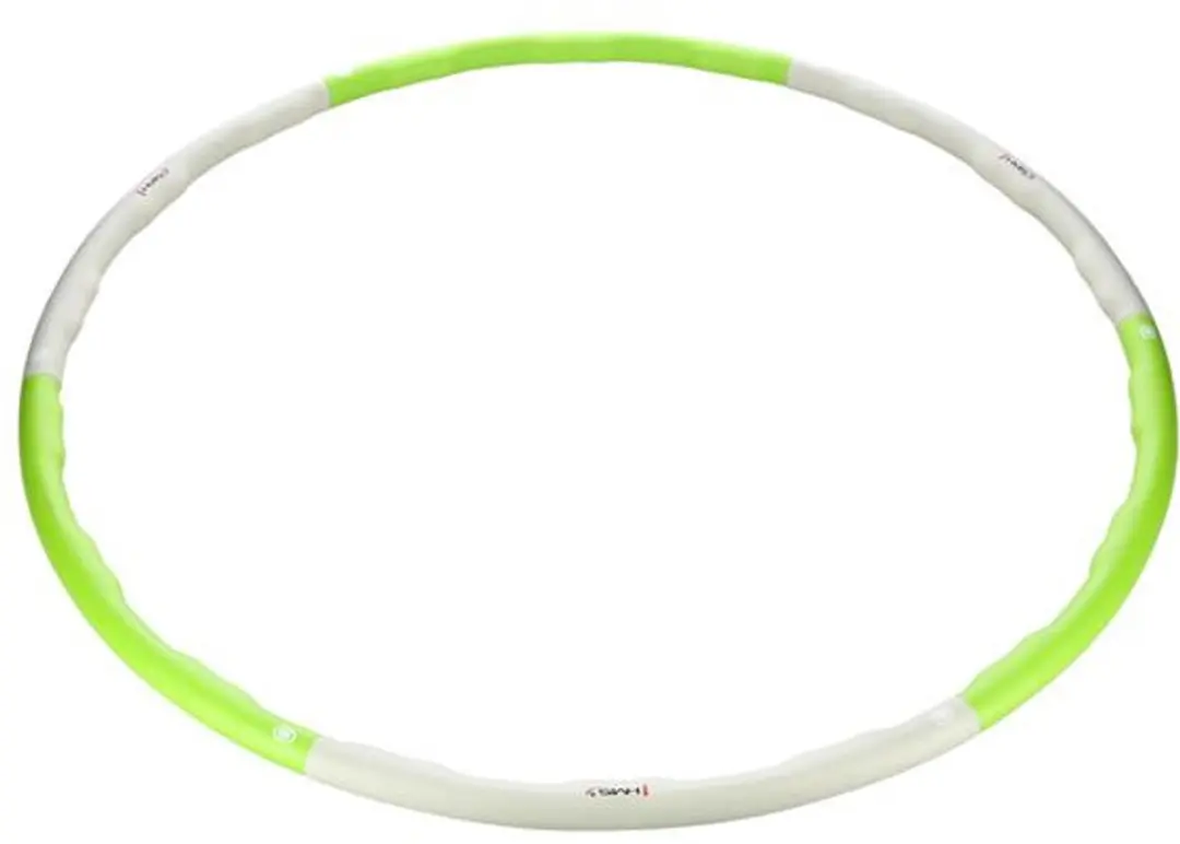 HMS Hula Hoop 100cm Groen/Grijs - 1,5kg - Masserende uitstulpingen
