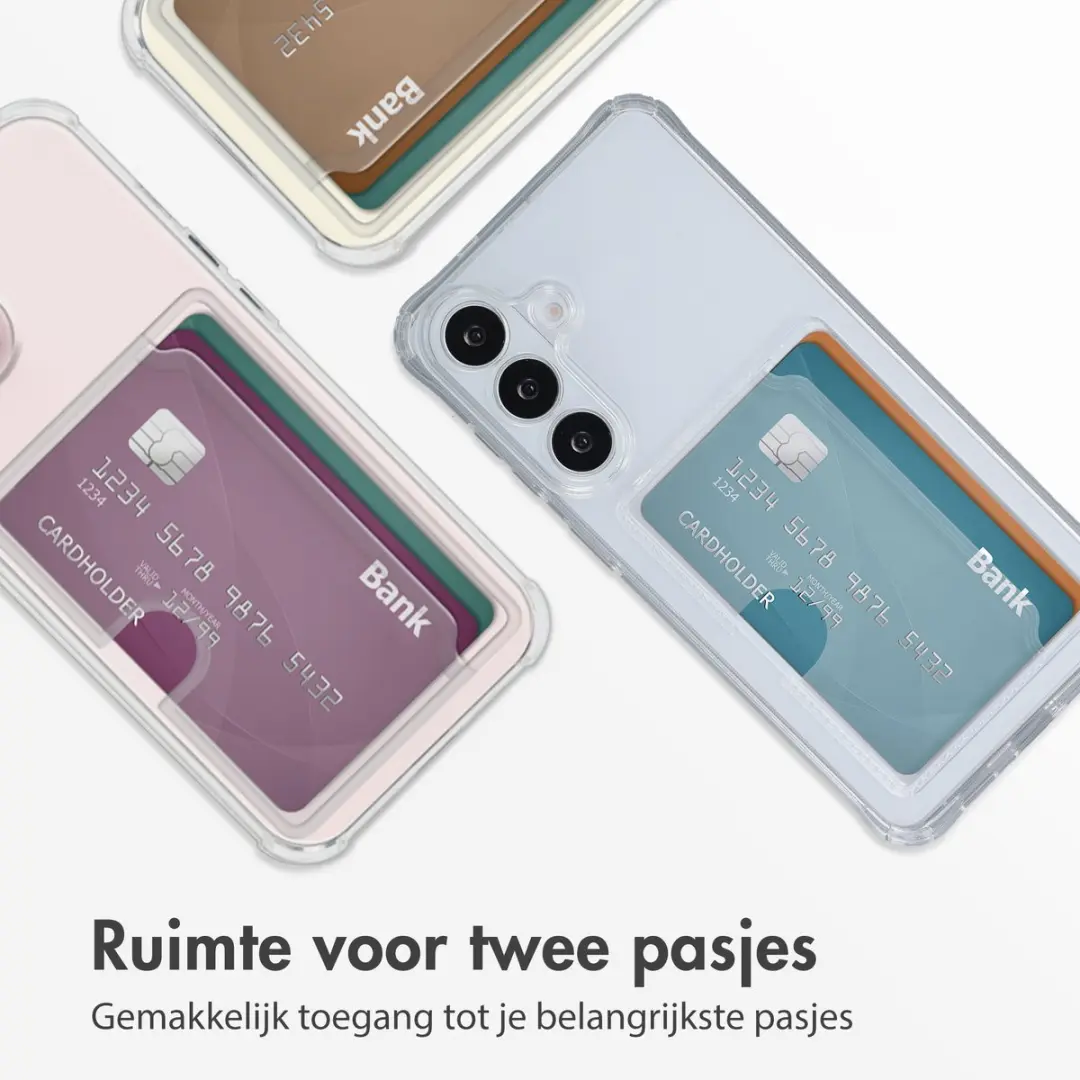 Imoshion Hoesje met Pasjeshouder voor Samsung Galaxy S26 FE - Transparant