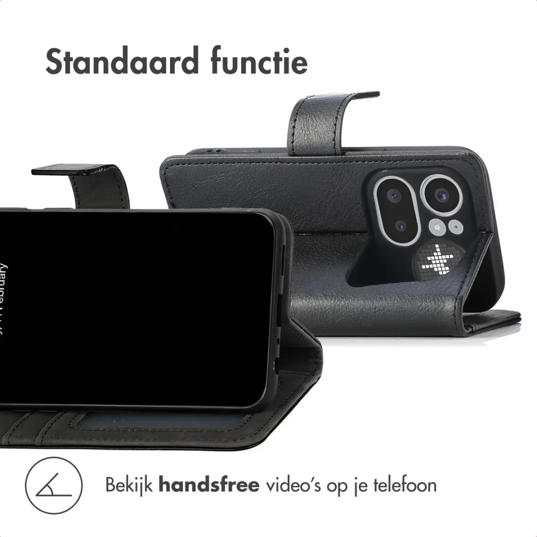 imoshion Hoesje Nothing Phone (4a) Pro - 3 Pasjes - Zwart