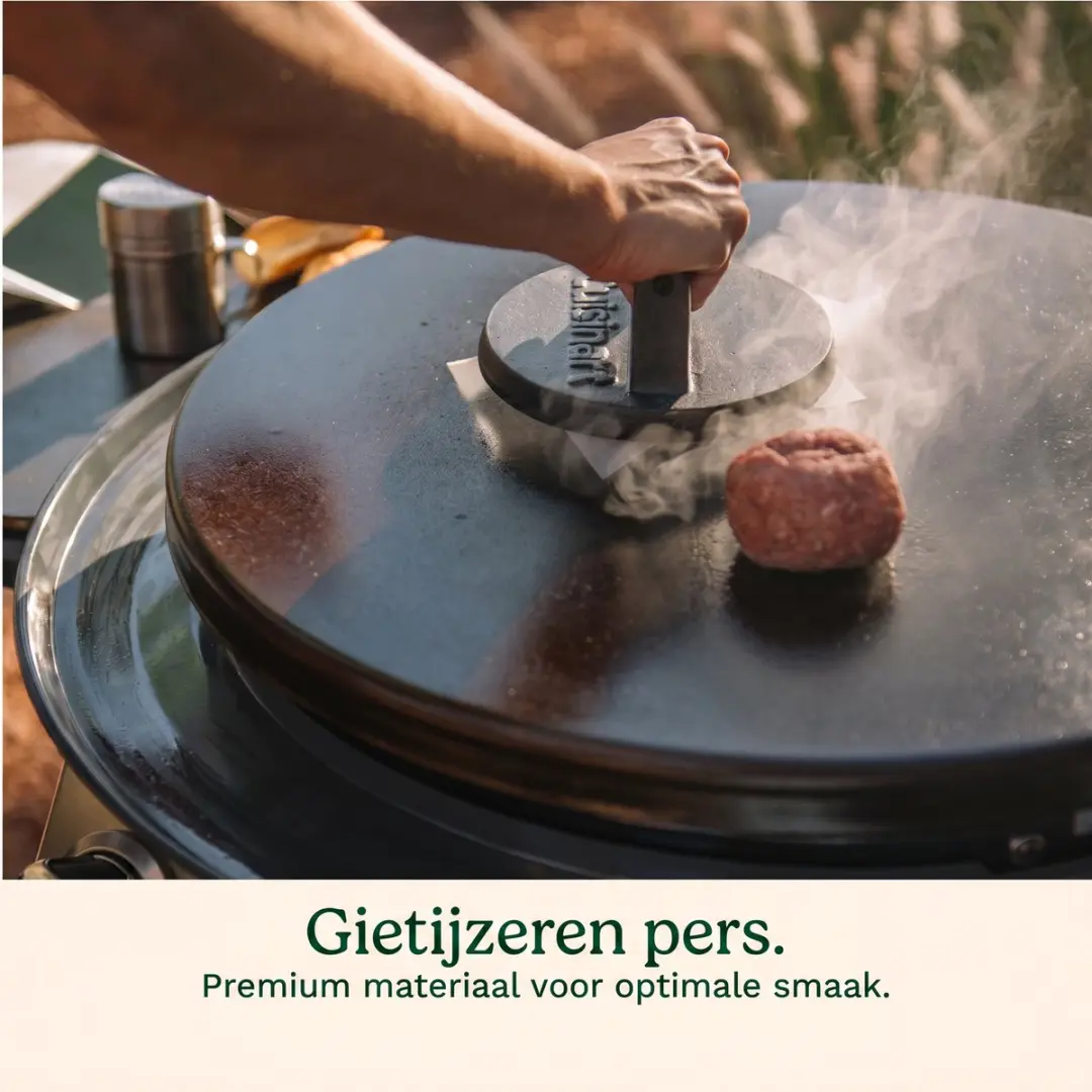 Cuisinart CSBK400EU Hamburgerpers - Smash Burger - 17cm - Zwart