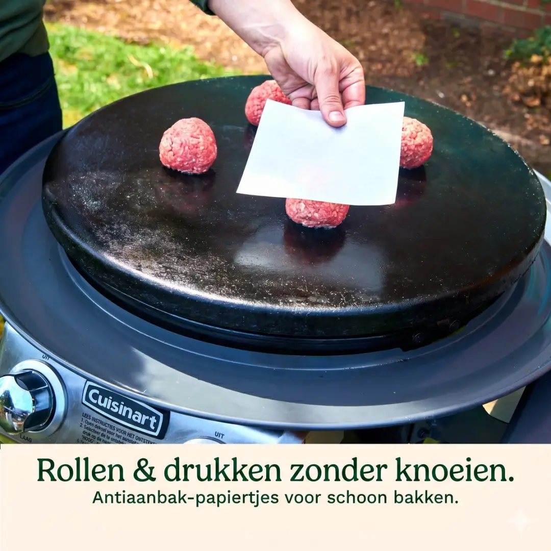 Cuisinart CSBK400EU Hamburgerpers - Smash Burger - 17cm - Zwart