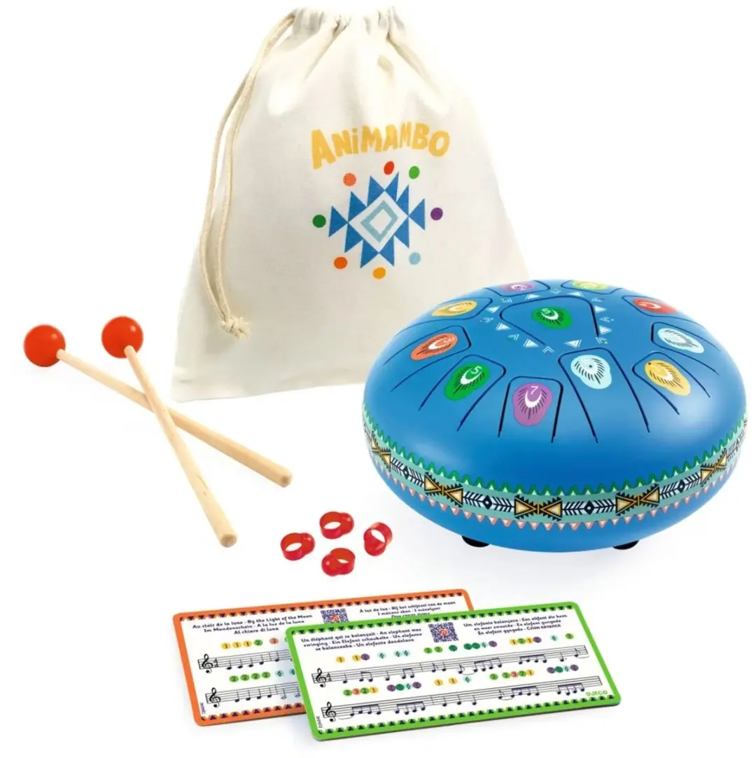Djeco Tongtrommel Blauw