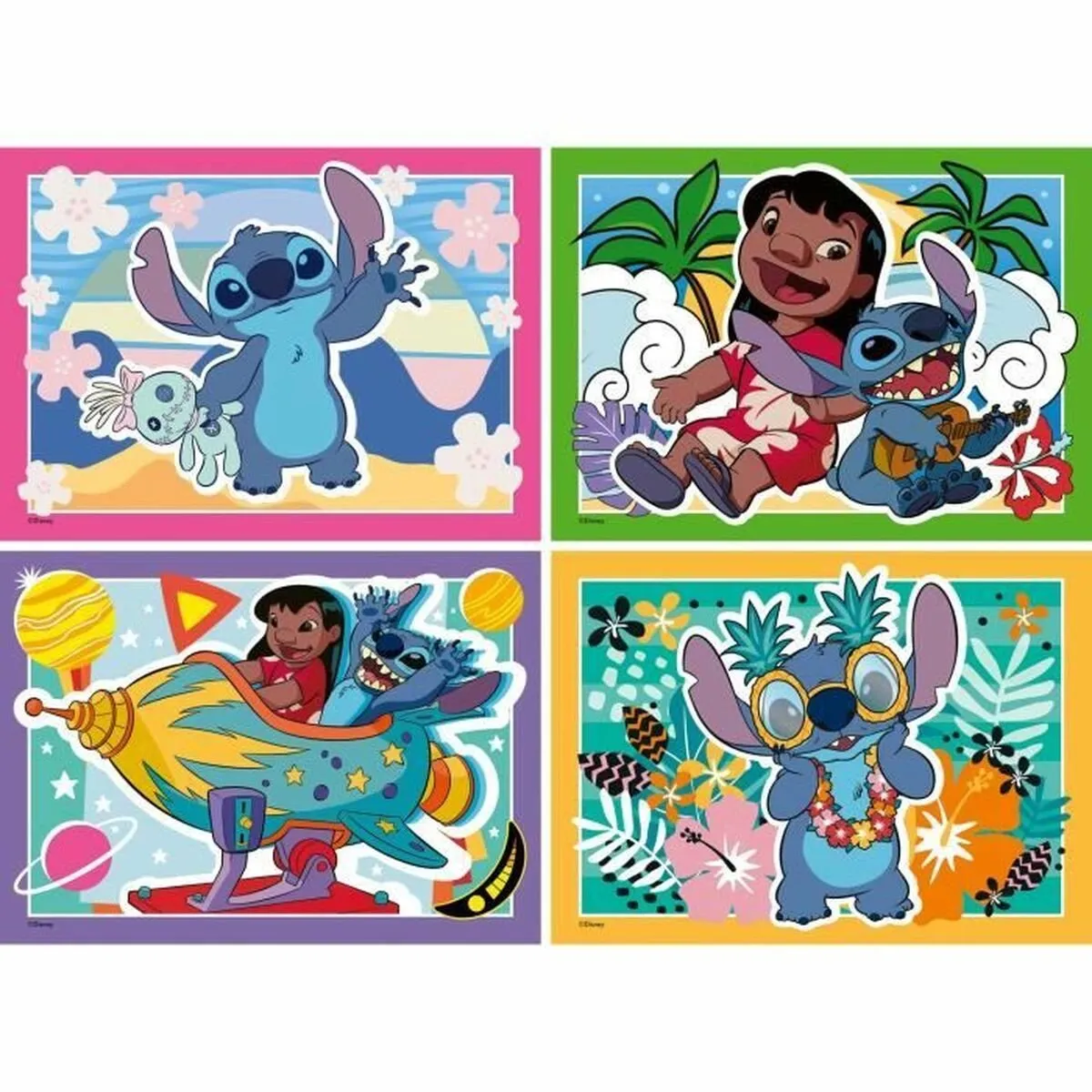 Ravensburger Stitch Puzzel 35/140 Onderdelen