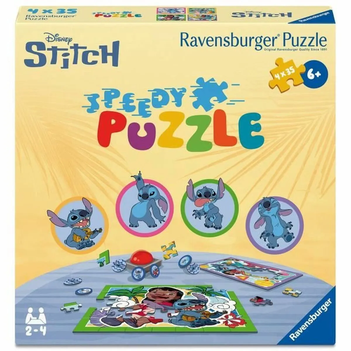 Ravensburger Stitch Puzzel 35/140 Onderdelen