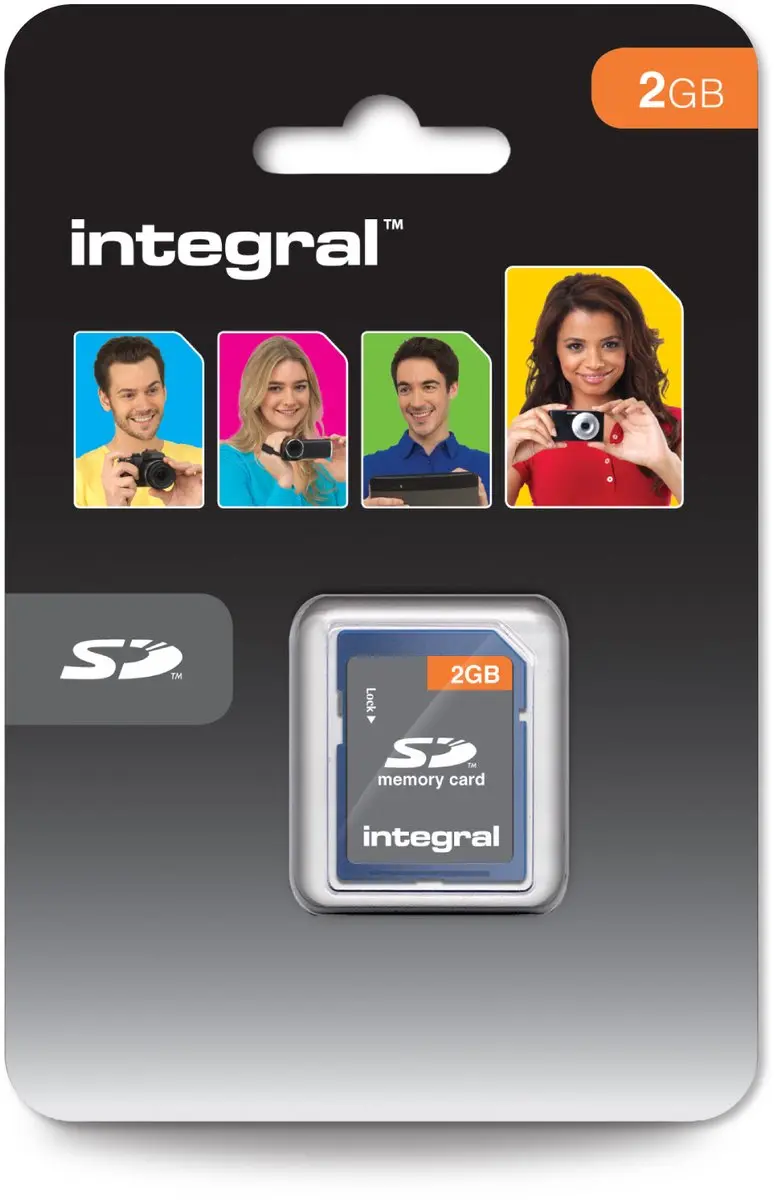 Integral SD Geheugenkaart 2GB MLC - INSD2GV2