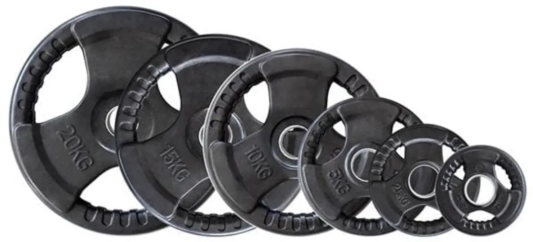 HMS Olympische Halteringschijf Rubber 15kg TOK15