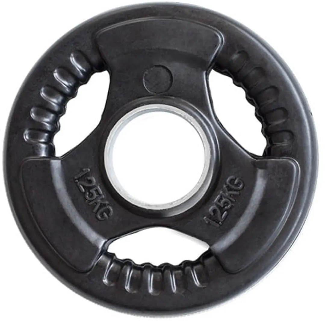 HMS Olympische Halteringschijf Rubber 15kg TOK15 - Zwart/Groen
