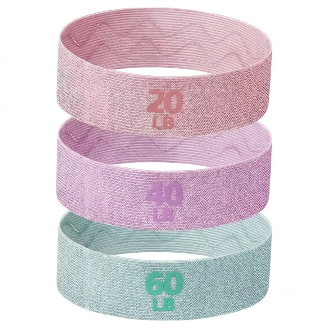 NUVEX Pilates Weerstandsbanden Set 3 Stuks