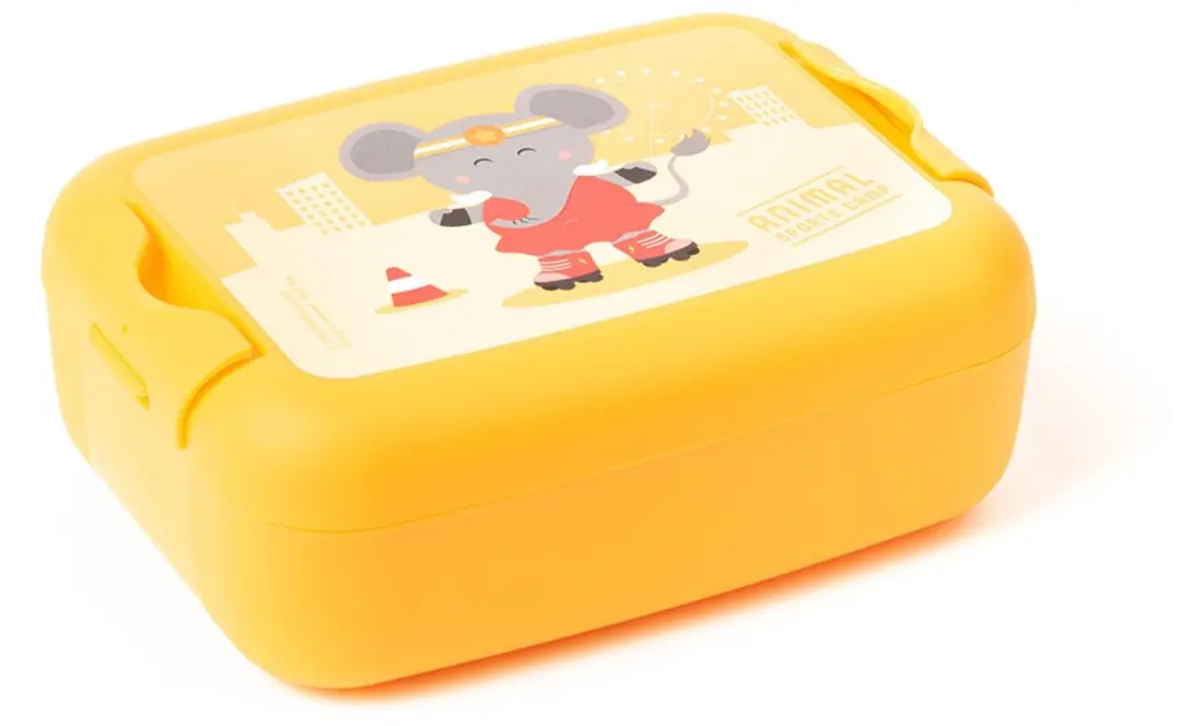 Amuse Broodtrommel Junior 19cm - Oranje