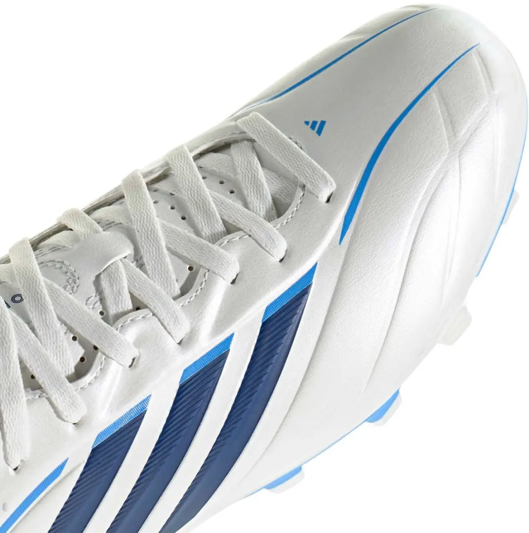 Adidas Copa Pure IV FG/MG Voetbalschoenen 38 2/3 - Wit/Blauw