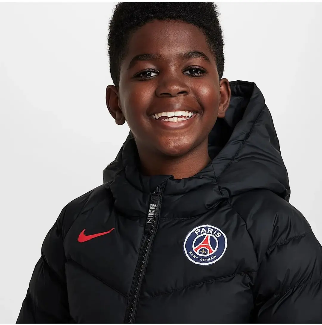 Nike Paris Saint-Germain Jas FQ3425-010 - Maat S - Zwart/Wit/Rood