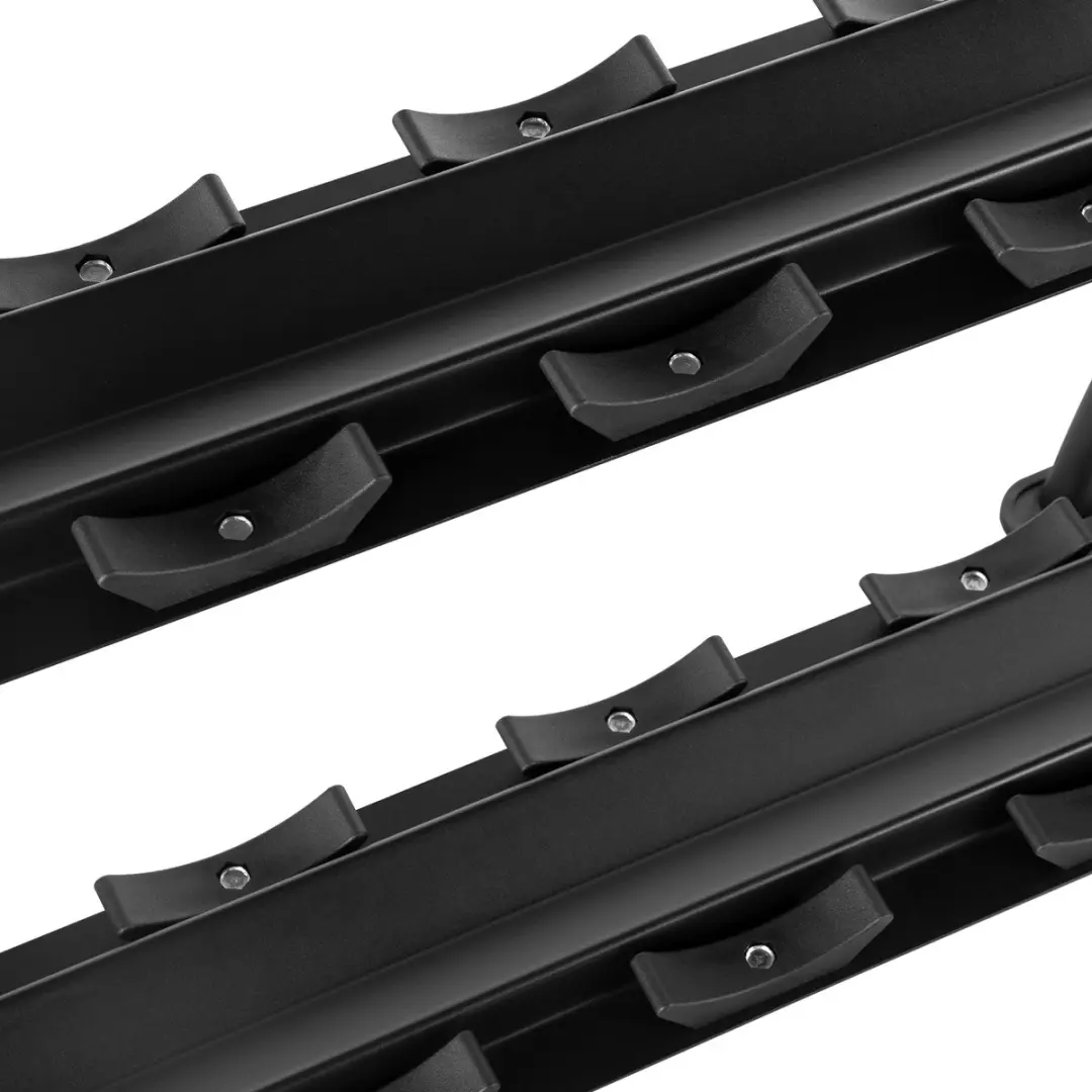 HMS STR38 Dumbbell Rek - Dubbel Niveau - Zwart - afbeelding 6 van 6