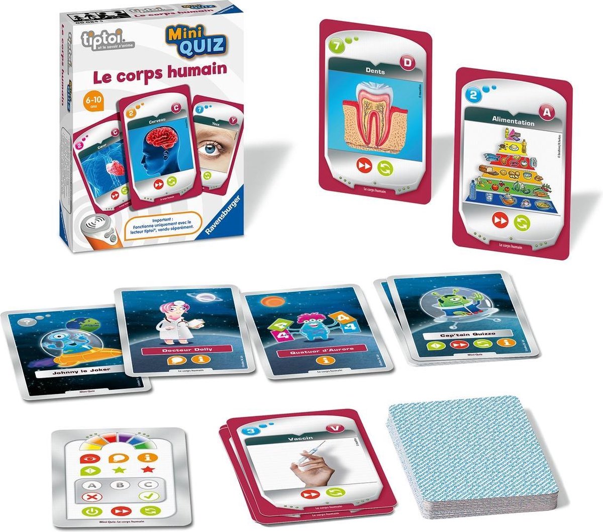 Educatief spel voor kinderen Ravensburger The Human Body (FR)