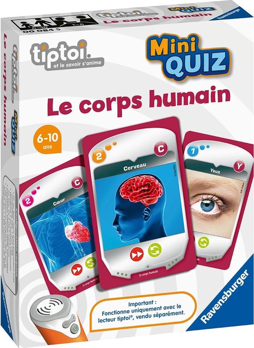 Educatief spel voor kinderen Ravensburger The Human Body (FR)