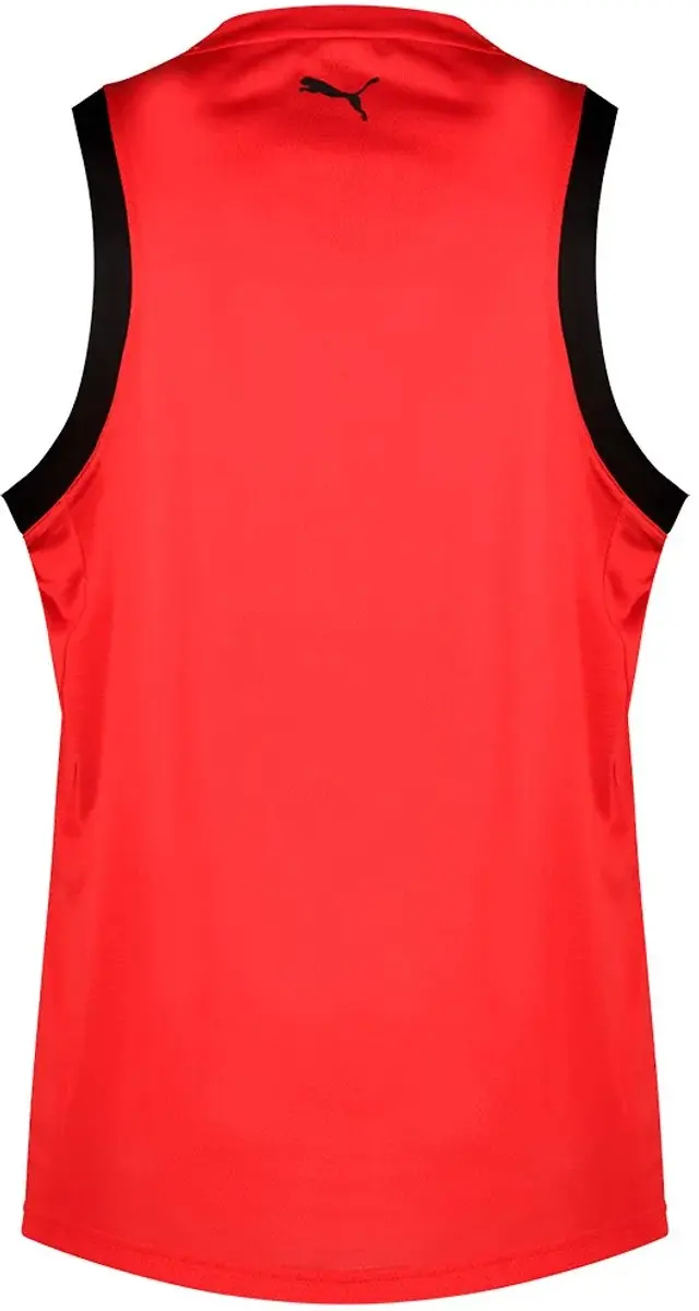 PUMA Fundamentals Mouwloos T-shirt - M - Rood