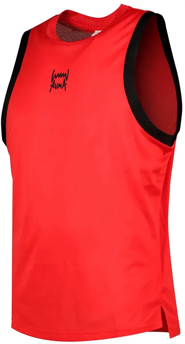 PUMA Fundamentals Mouwloos T-shirt - M - Rood