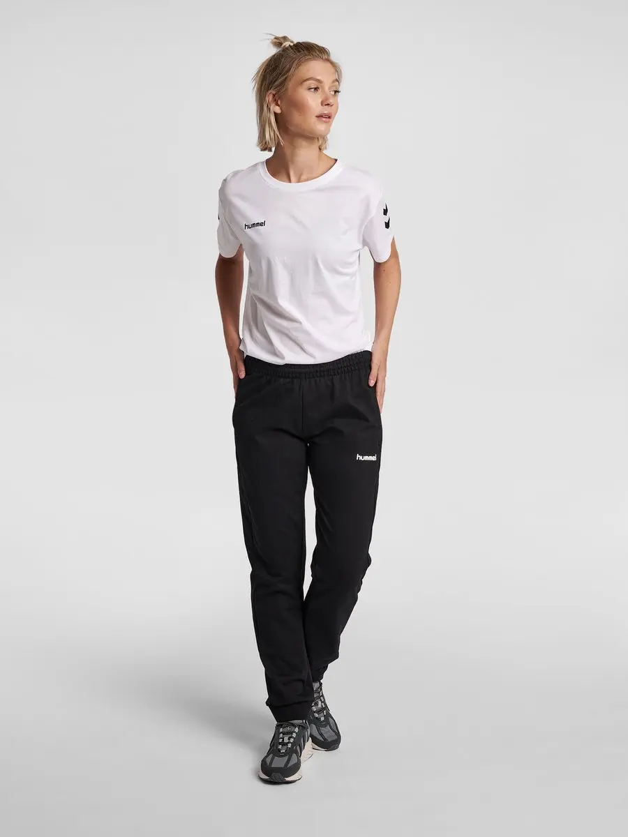 hummel Go Cotton Joggingbroek - XL - Zwart