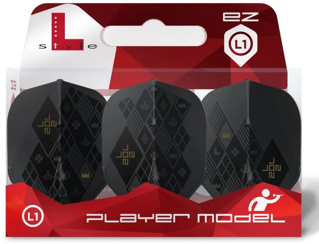 L-Style L1 EZ Jun Matsuda 2022 Dart Flights - 3 Stuks