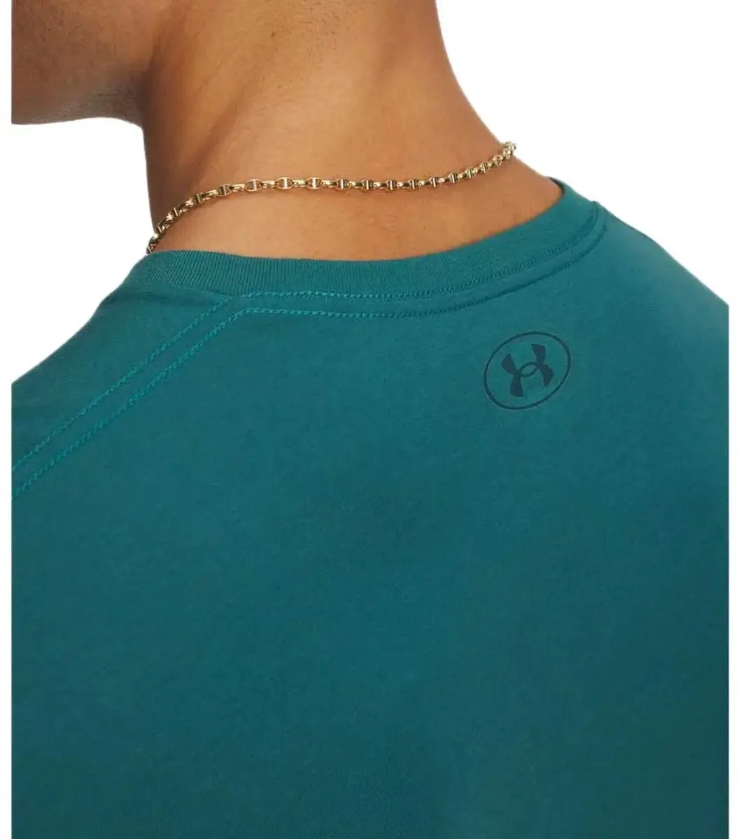 Under Armour UA M Sportstyle LC SS-Grn Heren Sportshirt - S - Arden Groen