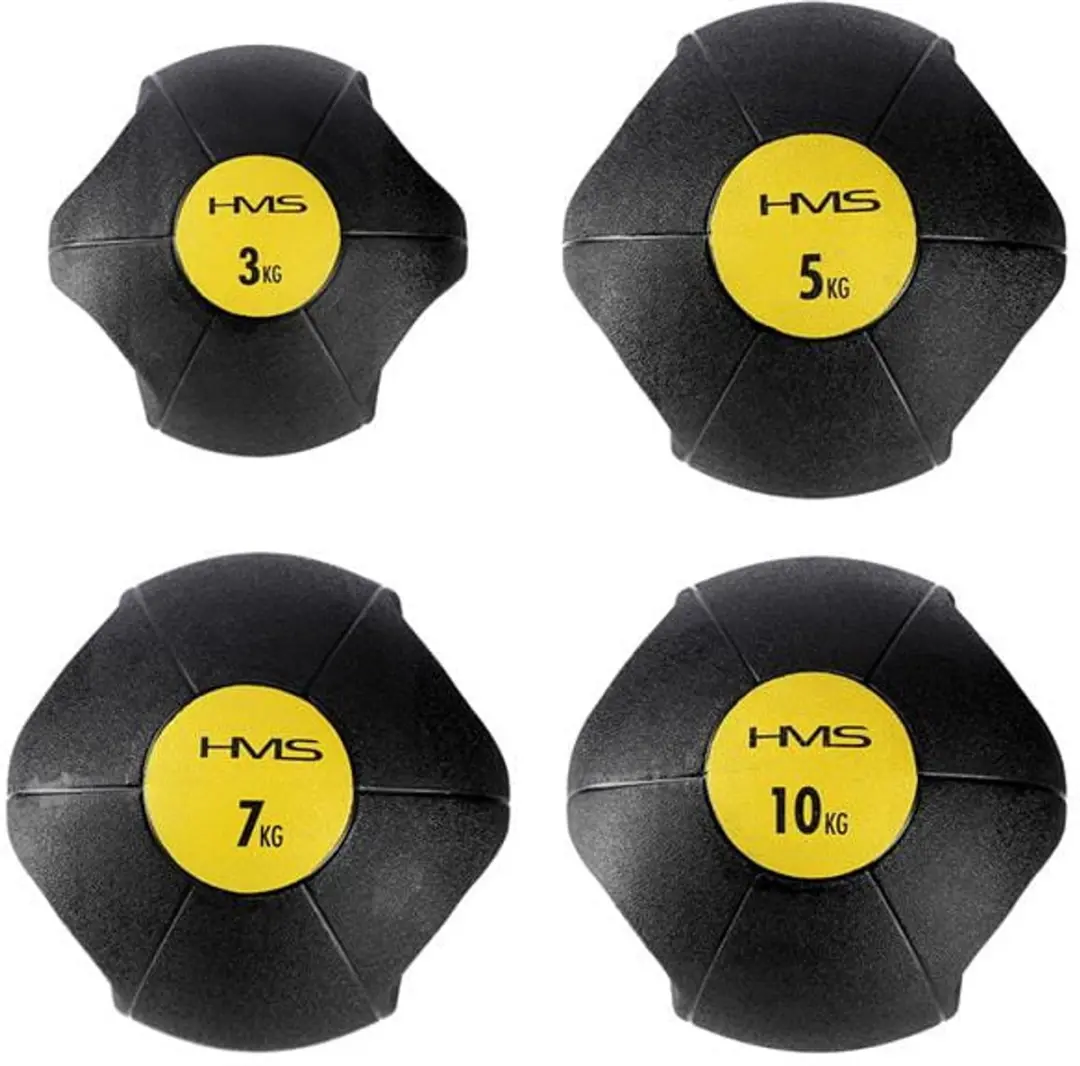 HMS NKU Medische Bal 10kg - Zwart