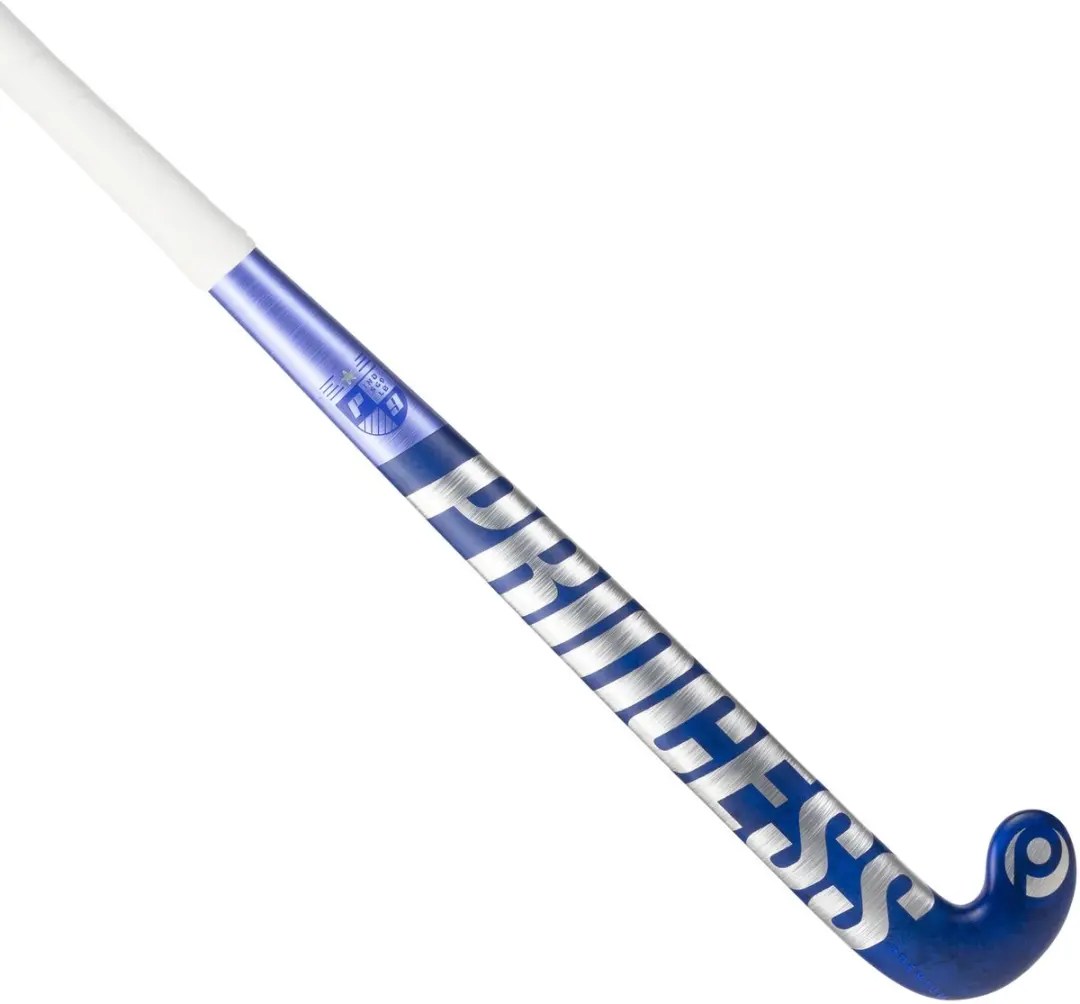 Princess Premium 4K 9 STAR Indoor Hockeystick - Zaalhockey - Blauw/Zilver