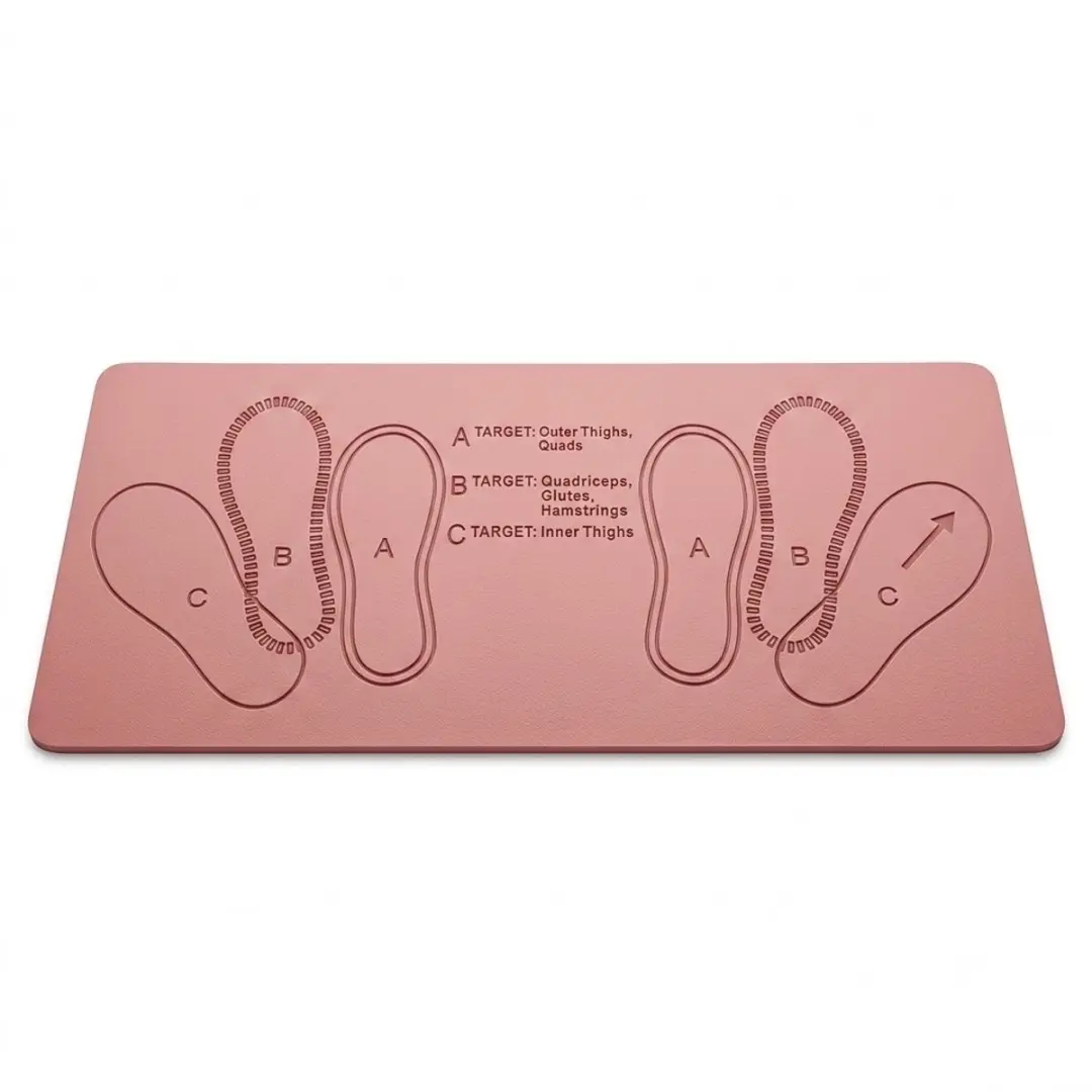 NuveX Roze Pilates Mat 0,6cm