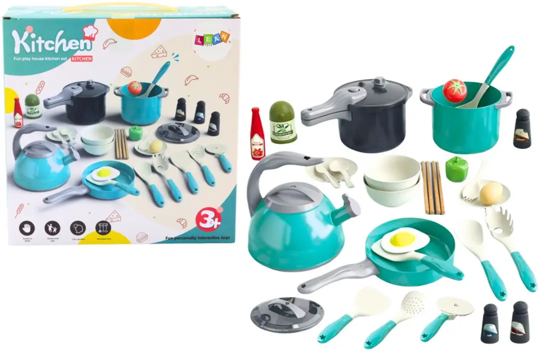 Lean Toys Kinderkeuken Set 33-delig